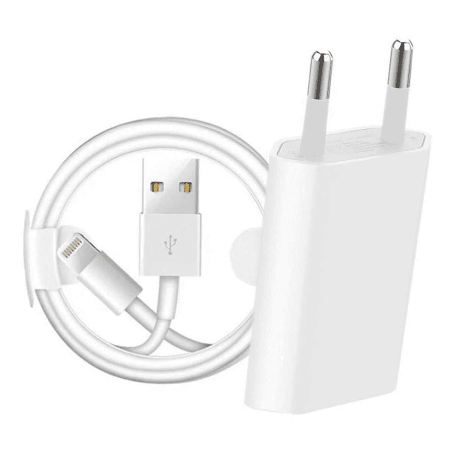 Cargador 5W Apple con Cable USB-A a Lightning MD813ZM/A 1