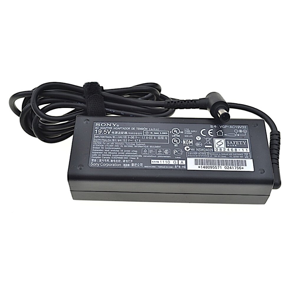 Cargador Sony de 19.5V 3.3A  PCGA-AC19V32 1