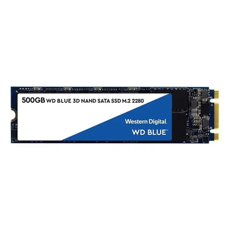 Unidad SSD WD Blue M.2 2280 500GB WDS500G2B0B 1
