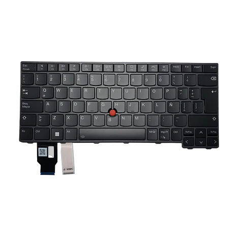 Teclado Lenovo Thinkpad Retroiluminado T14 P14Ss L14 Gen 4 La Sp Black 5N21D68163