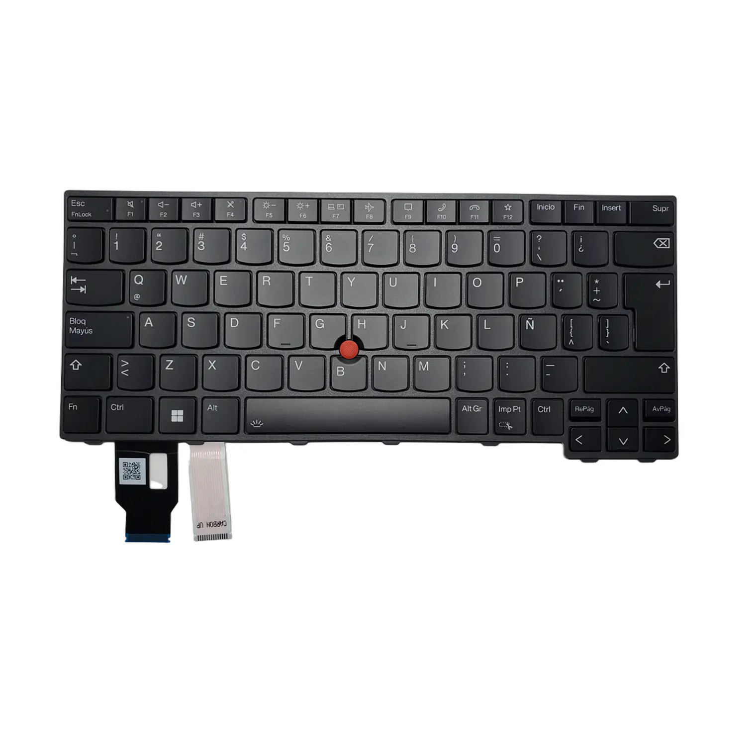 Teclado Lenovo Thinkpad Retroiluminado T14 P14Ss L14 Gen 4 La Sp Black 5N21D68163 1