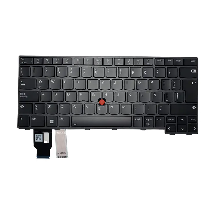 Teclado Lenovo Thinkpad Retroiluminado T14 P14Ss L14 Gen 4 La Sp Black 5N21D68163 1