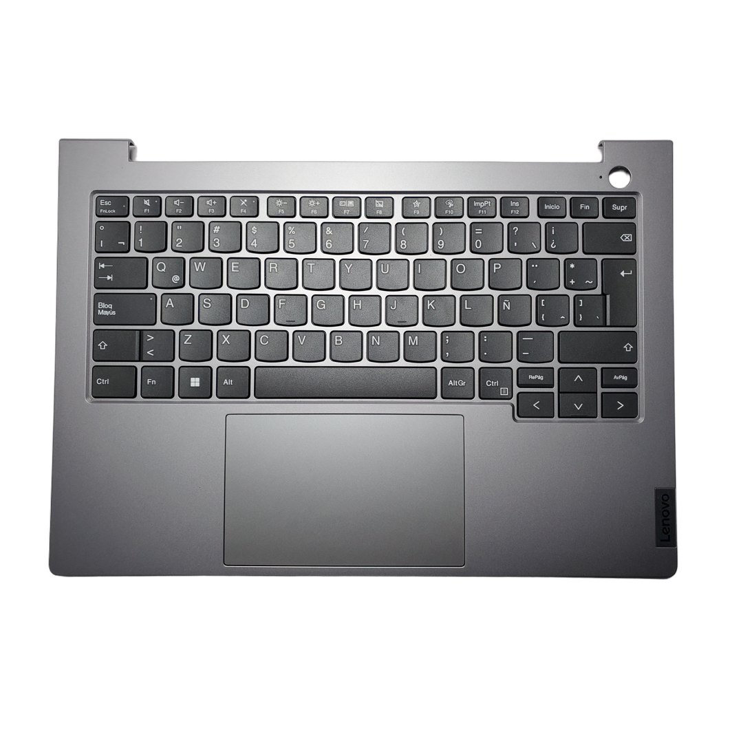 Top Cover con Teclado Lenovo Sin Retroiluminación Español Gris Ártico 5CB1M48508 1