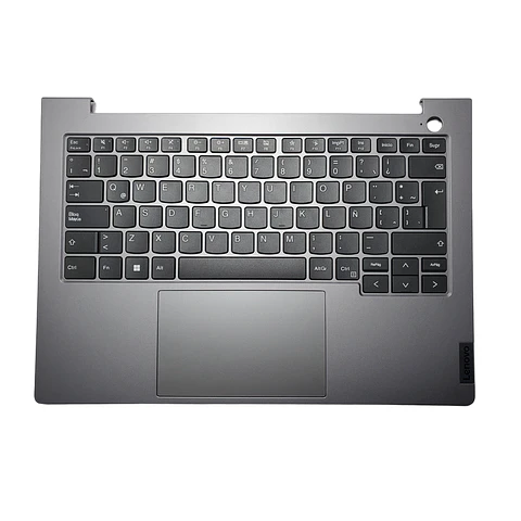 Top Cover con Teclado Lenovo Sin Retroiluminación Español Gris Ártico 5CB1M48508