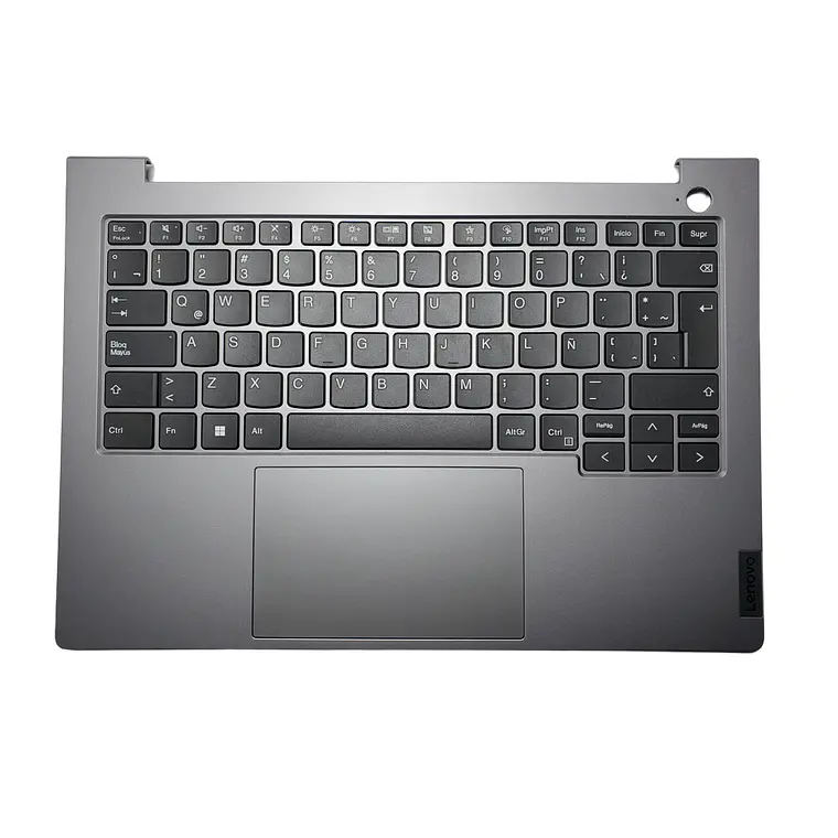 Top Cover con Teclado Lenovo Sin Retroiluminación Español Gris Ártico 5CB1M48508 1