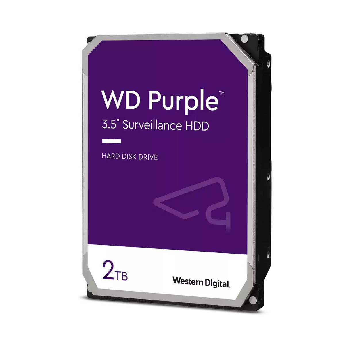 Disco Duro de Videovigilancia WD Purple 2TB 3.5” SATA 6Gb/s 5400RPM WD23PURZ 1