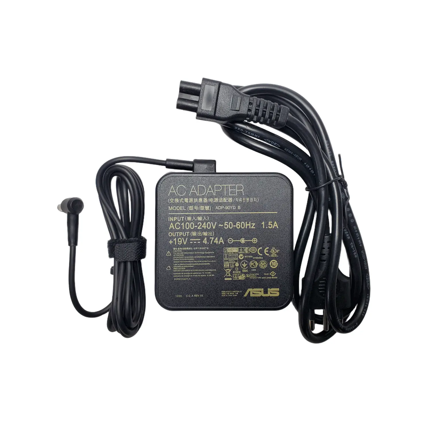 Cargador Original Asus 90W 19 4.74A Diametro Pin (5.5X2.5 Mm)  Adp-90Yd B 2