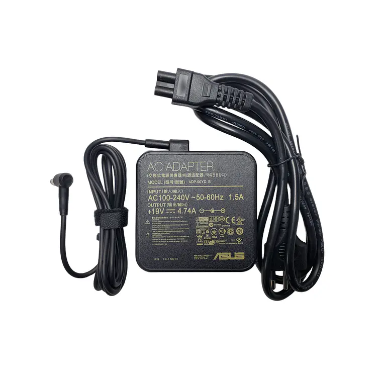 Cargador Original Asus 90W 19 4.74A Diametro Pin (5.5X2.5 Mm)  Adp-90Yd B 2