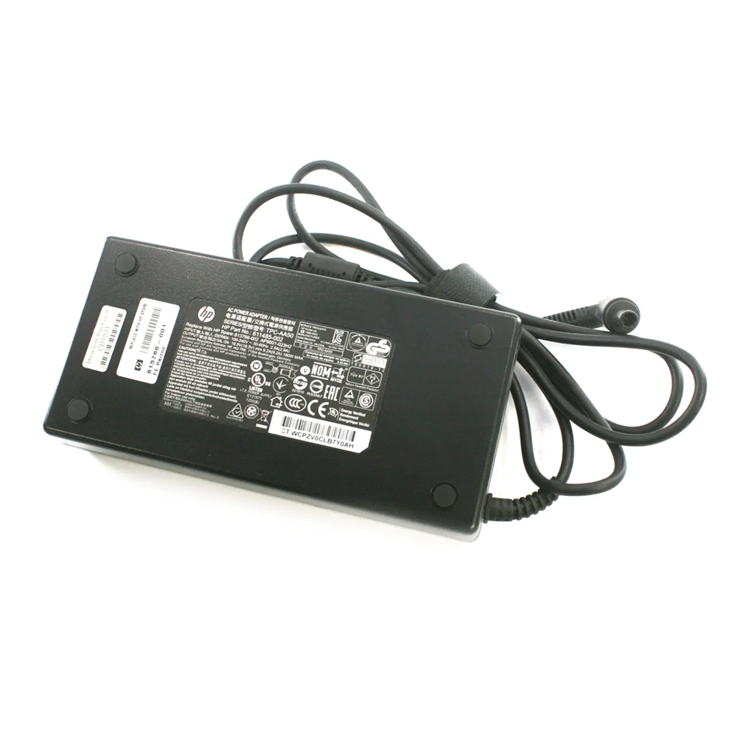 Cargador HP 180W 19.5V 9 613766-001 1