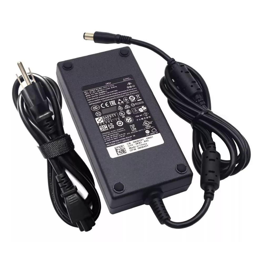 Cargador Dell Refurbished 180W 19.5V 9.23A La180Pm180 47Rw6 Conector Pin Central 7.4  5.0 Mm 047Rw6 1