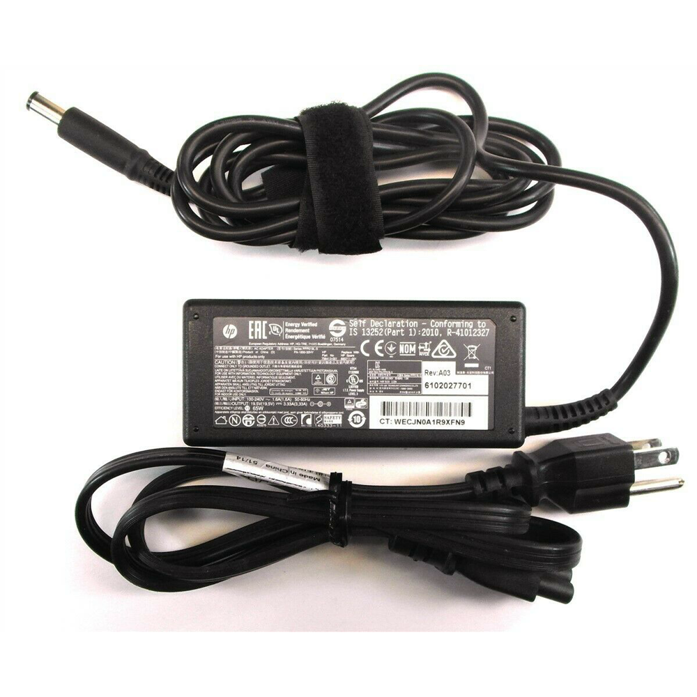 Cargador Original HP 65W 19.5V 3. 693711-001 1