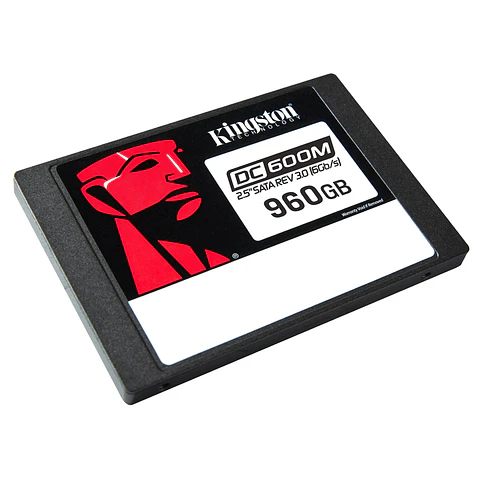 Unidad SSD Kingston 960GB DC600M SATA 3.0 SEDC600M/960G