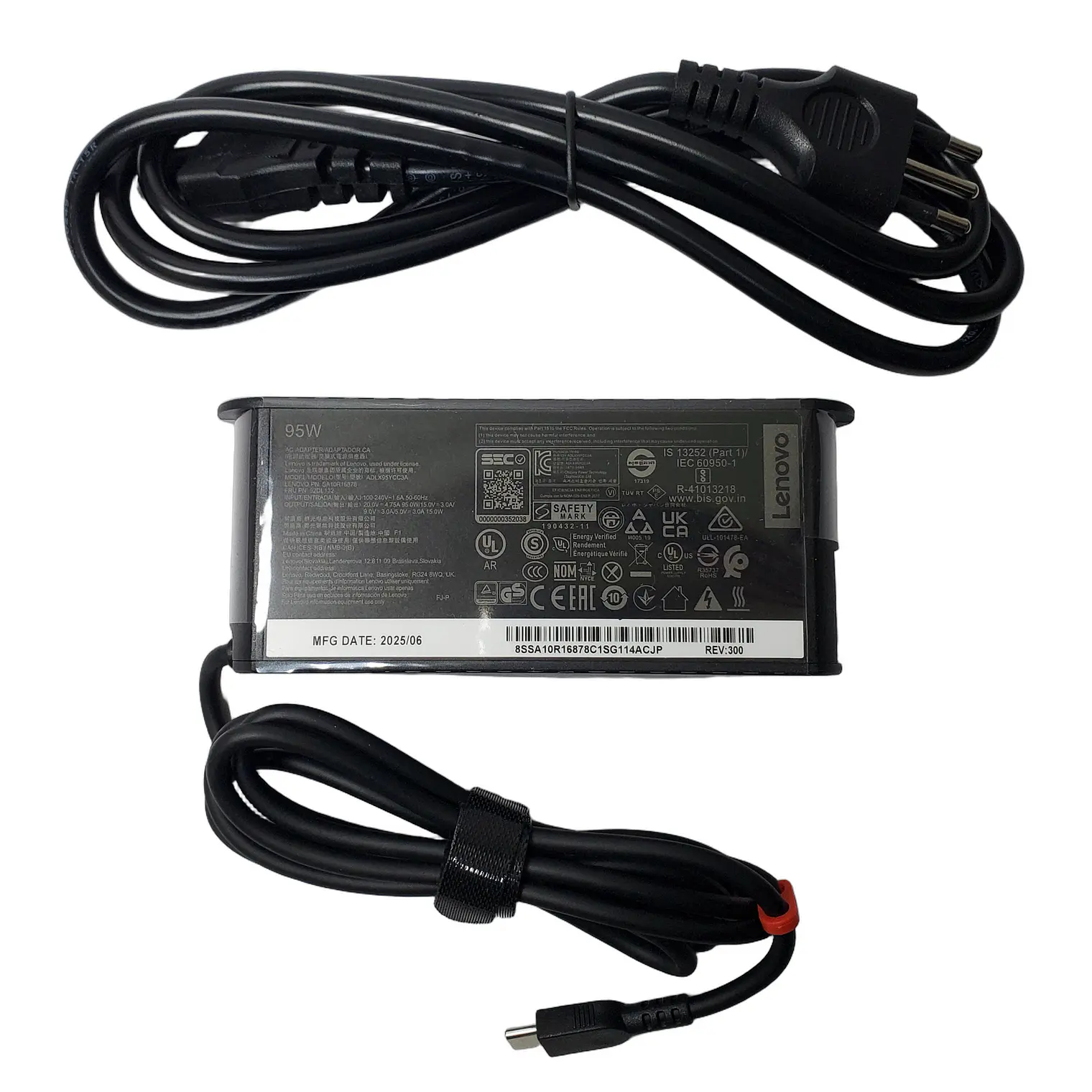 Cargador Lenovo 95W 20 V 4.75 A USB-C Adlx95Ycc3A 02Dl132 1