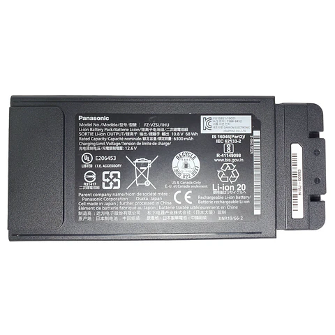 Batería para Panasonic Toughbook FZ-55 10.8V 68Wh 6300mAh  FZ-VZSU1HU 