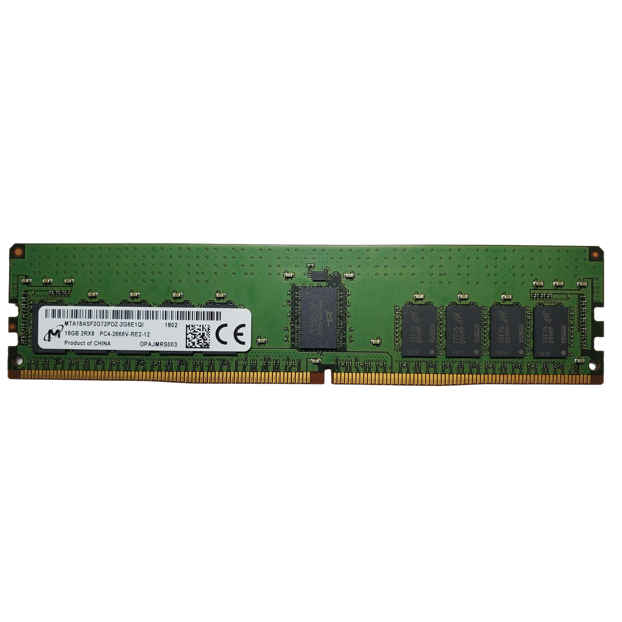 Memoria Dell 16GB Pc4-21300R Ddr4-2666Mhz 2Rx8 ECC Vm51C 1
