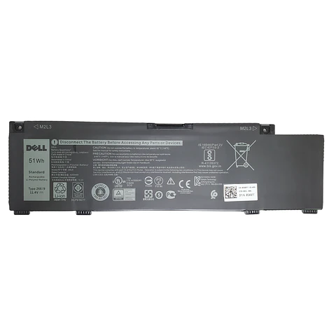 Batería Dell Inspiron 3 Celdas 51Wh 11.4V G3 3790 3590 Tipo A 266J9