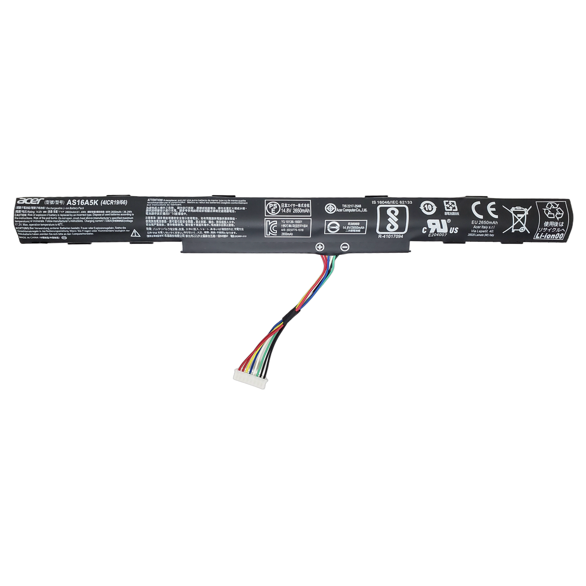 Bateria Acer E5-575G 4 Celdas 14.8V 41.4Wh As16A5K 1