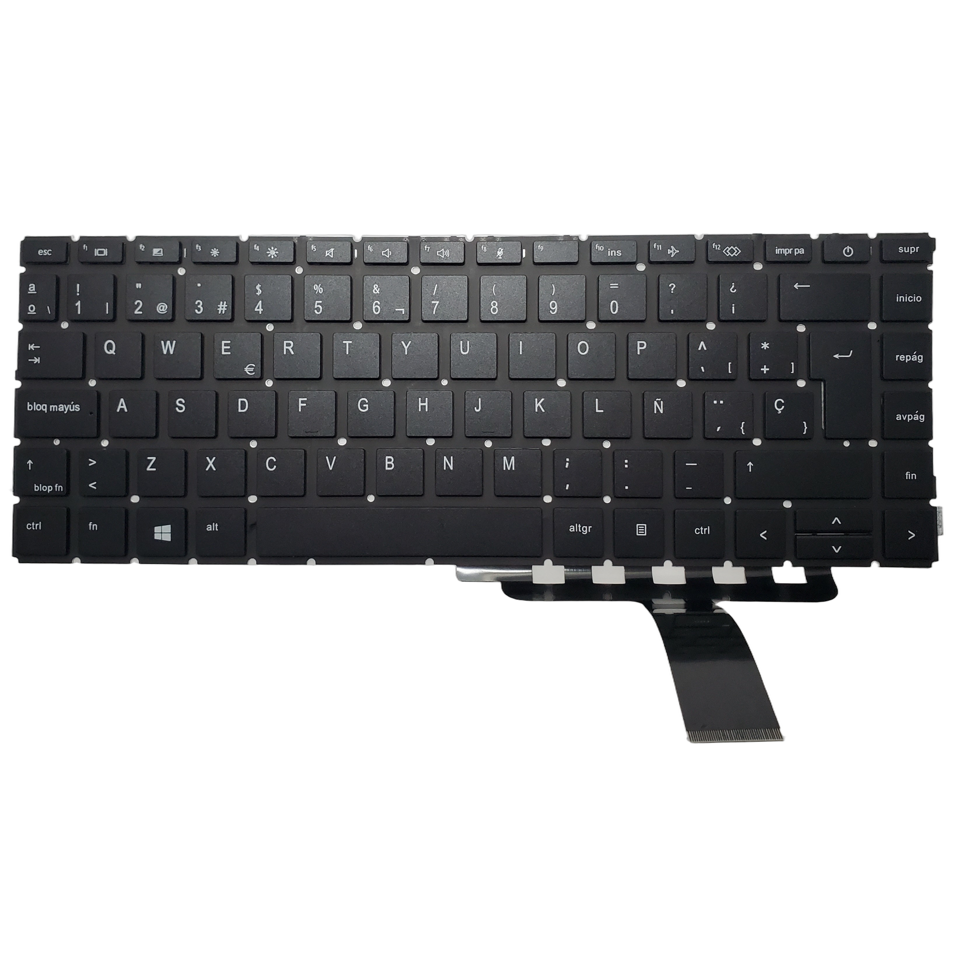 Teclado HP 440 G8 Negro Español  Sin Frame Aex8Qu02010 1