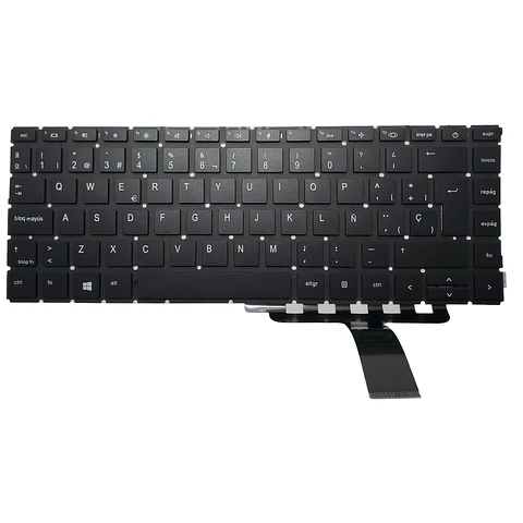 Teclado HP 440 G8 Negro Español  Sin Frame Aex8Qu02010