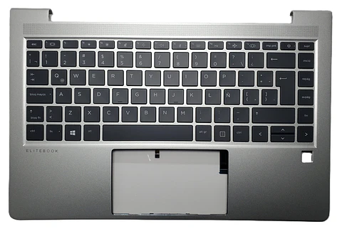 Top Cover HP Elitebook 640 G9 con Teclado Español Latino Retroiluminado Sin Touchpad N17709-161