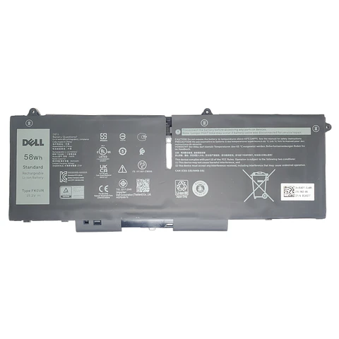 Bateria Dell Latitude 5430 5530 7430 7330 58Wh 15.2V 4 Celdas FK0VR