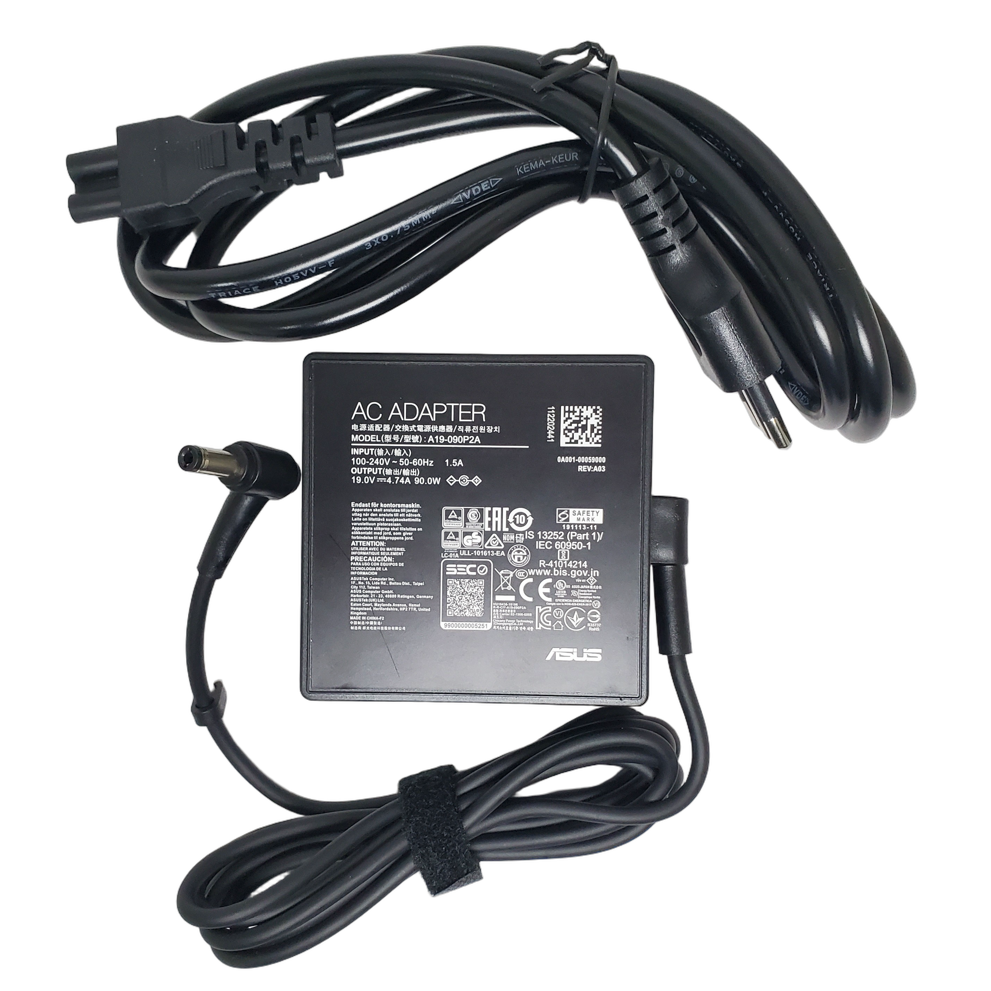 Cargador Asus 90W 19V ADP-90YD-B 1