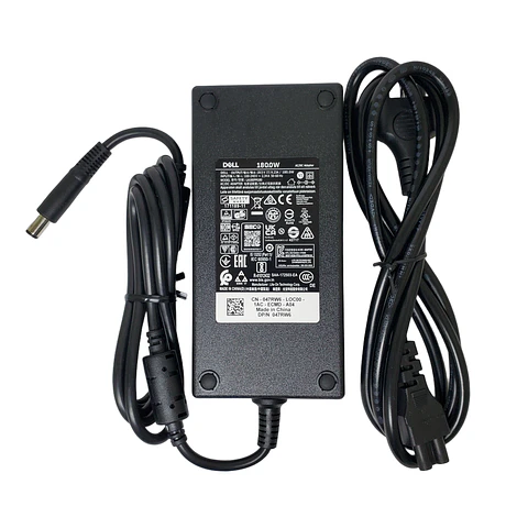 Cargador Dell 180W 19.5V 9.23A LA180PM180 47RW6 Conector Pin Central 7.4x5.0mm 047RW6