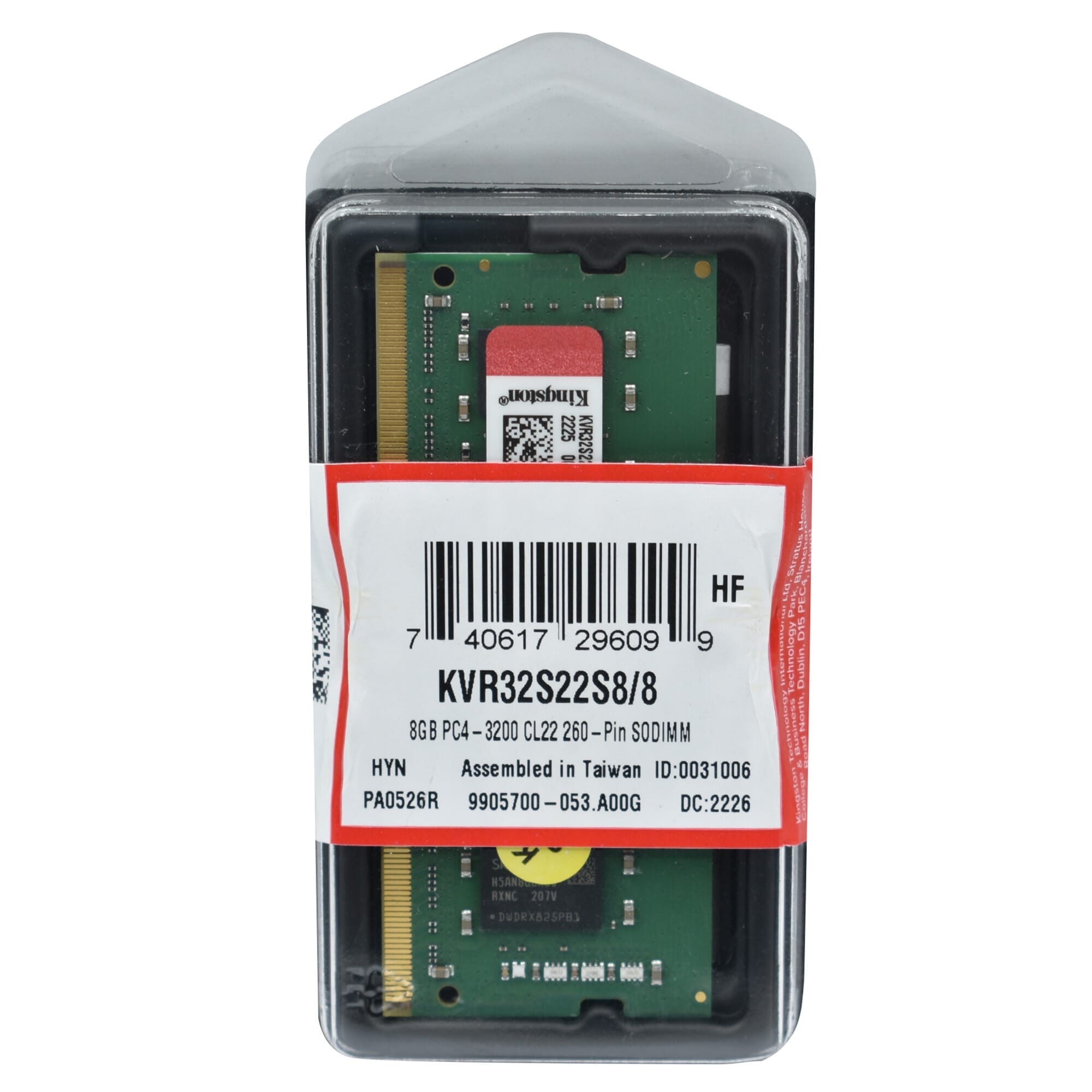 Memoria 8Gb 1Rx16 1G X 64-Bit Pc4 KVR32S22S8/8 1