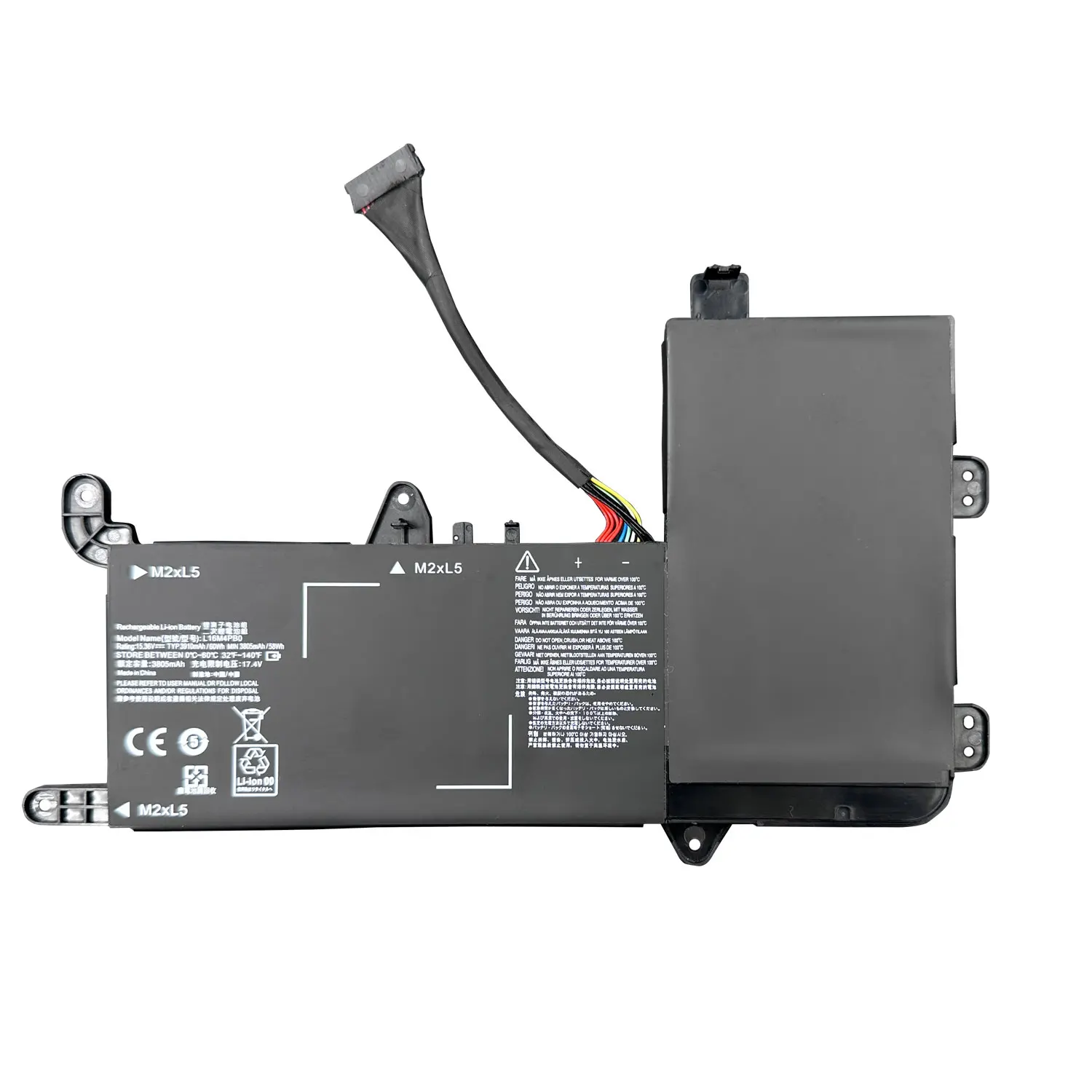 Bateria Lenovo Legion Y720-15Ikb 60Wh 15.36V 4 Celdas L16M4Pb0 1