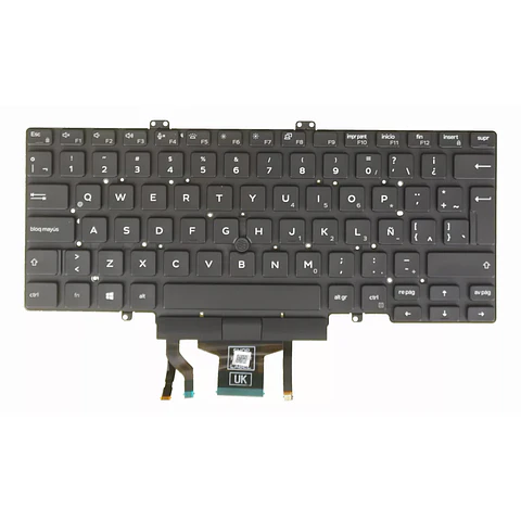 Teclado Dell Vostro 5410 Español Negro No Retroiluminado