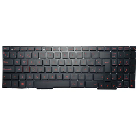 Teclado Asus Gl553 Español Castellano Negro  V156362EK1
