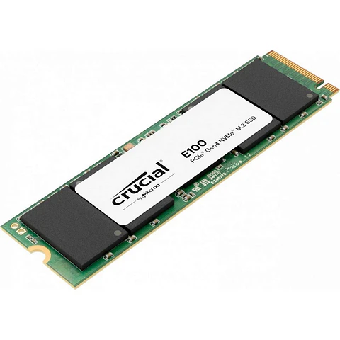 Unidad SSD Crucial E100 480GB NVMe PCIe Gen4 M.2 2280 CT480E100SSD8