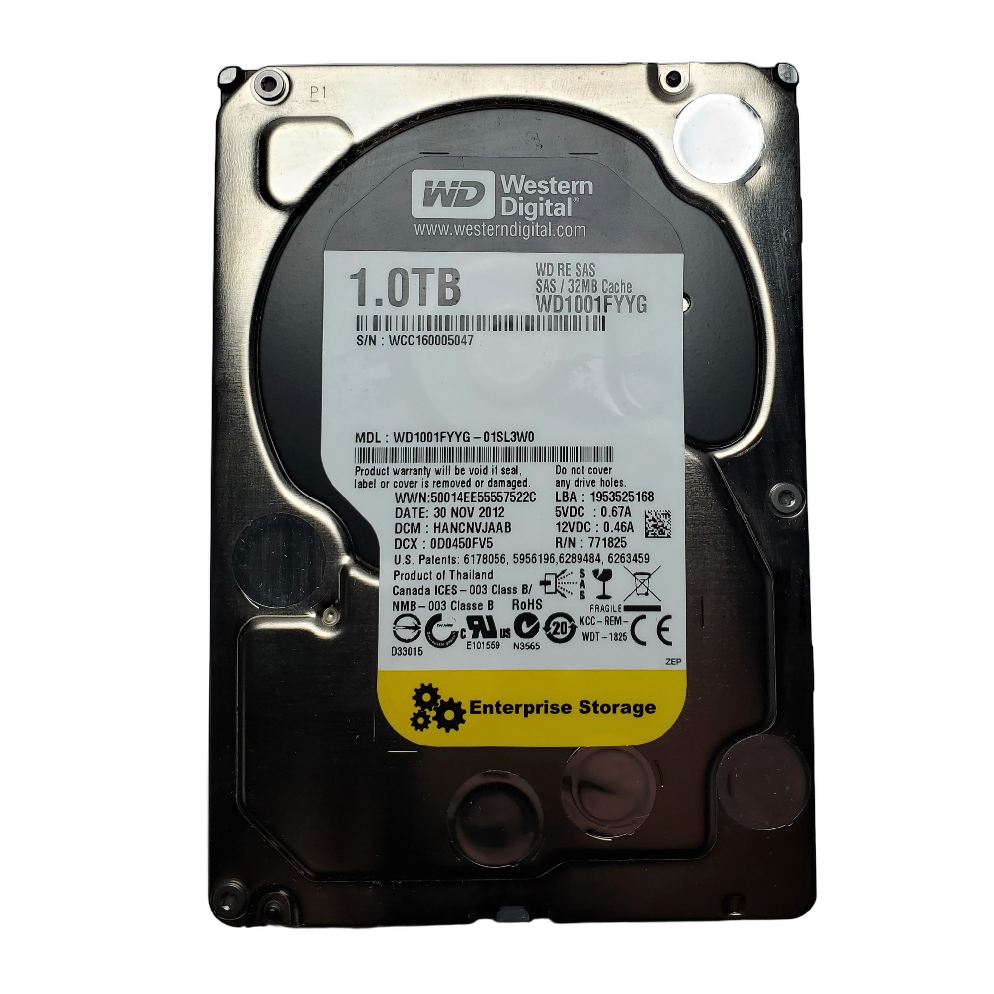 Disco Duro WD 1TB 3.5
