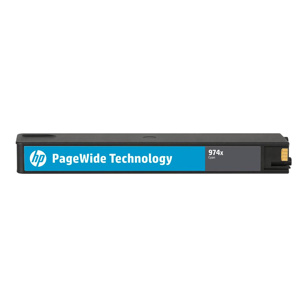 Tinta HP 974X Cyan Original PageWide Cartridge - L0R99AL 1