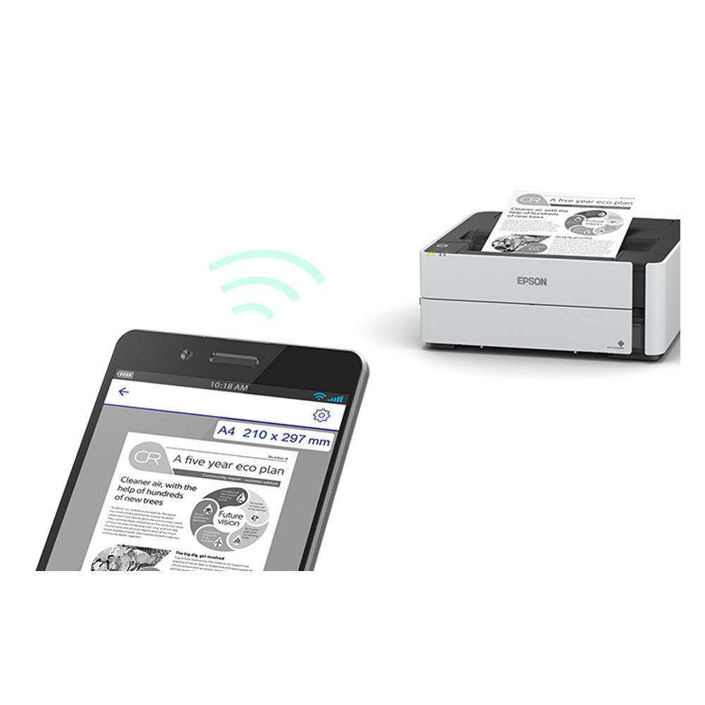Impresora Tinta Epson EcoTank M1180/Monocromatica - C11CG94303 4