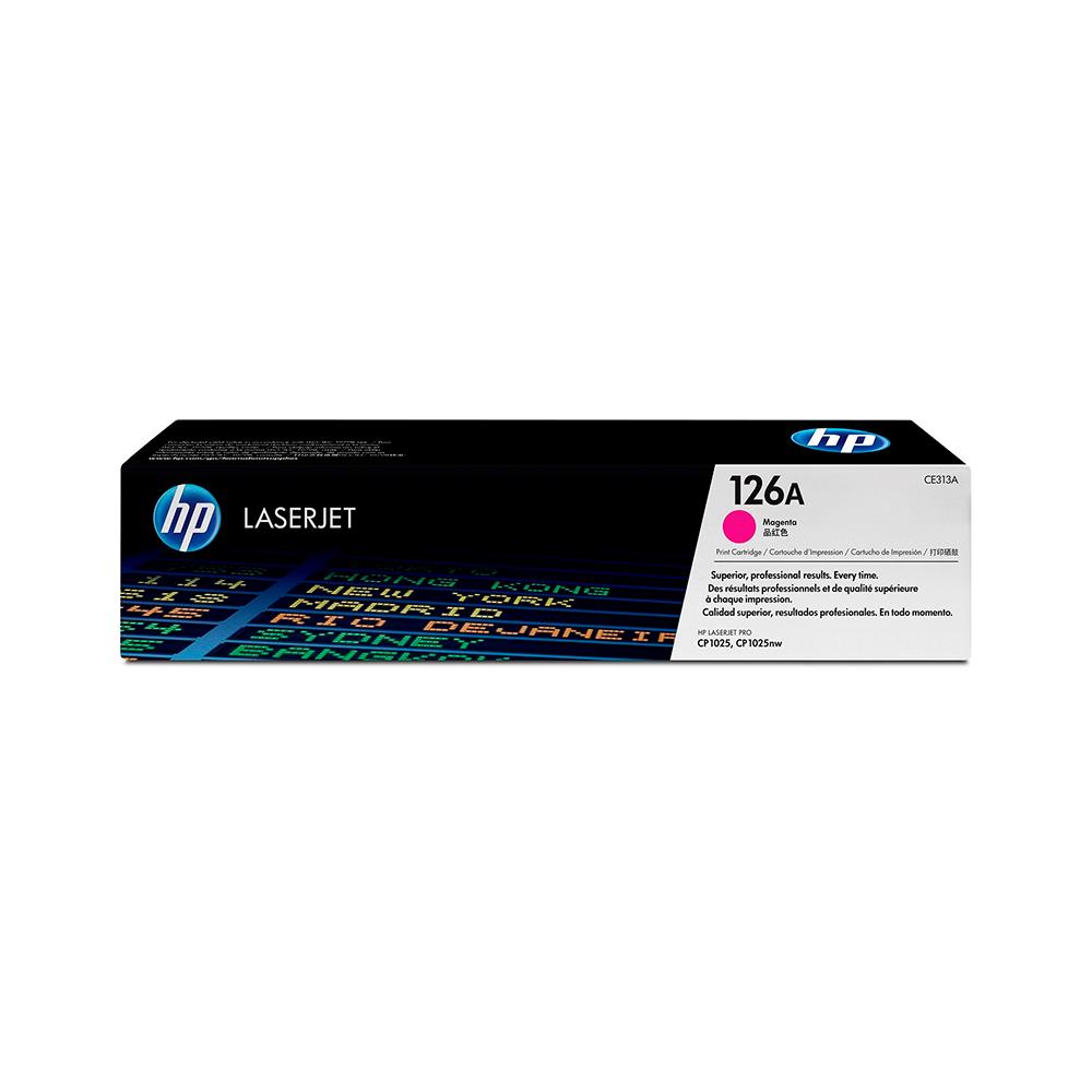Toner HP CLJ CP1025 Magenta Print - CE313A 1