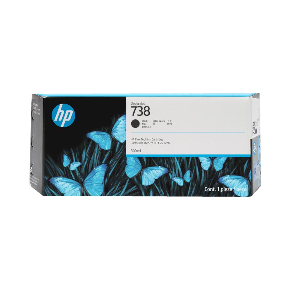 Tinta 300-ml Black DesignJet Ink Cartridge - 498N8A 1