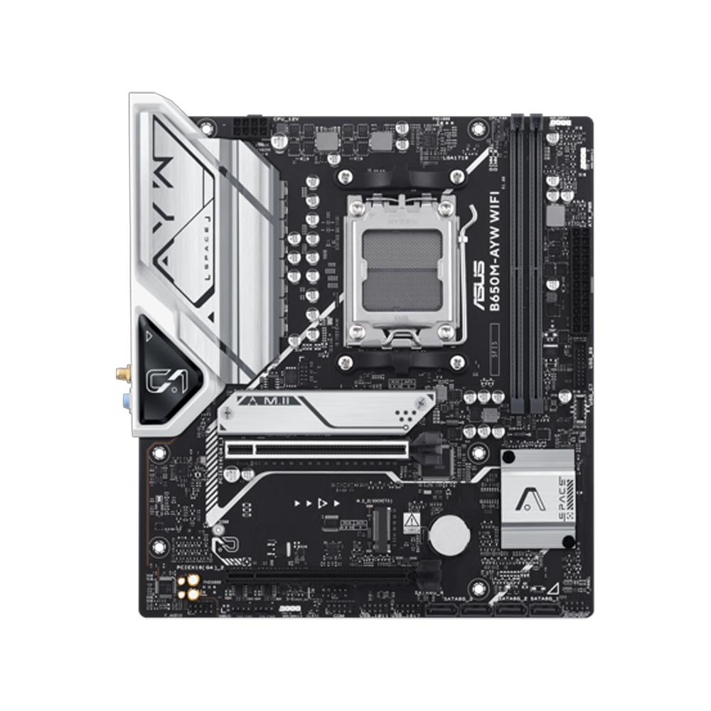 Placa Madre Asus B650M-AYW WIFI AM5 Micro-ATX DDR5 2