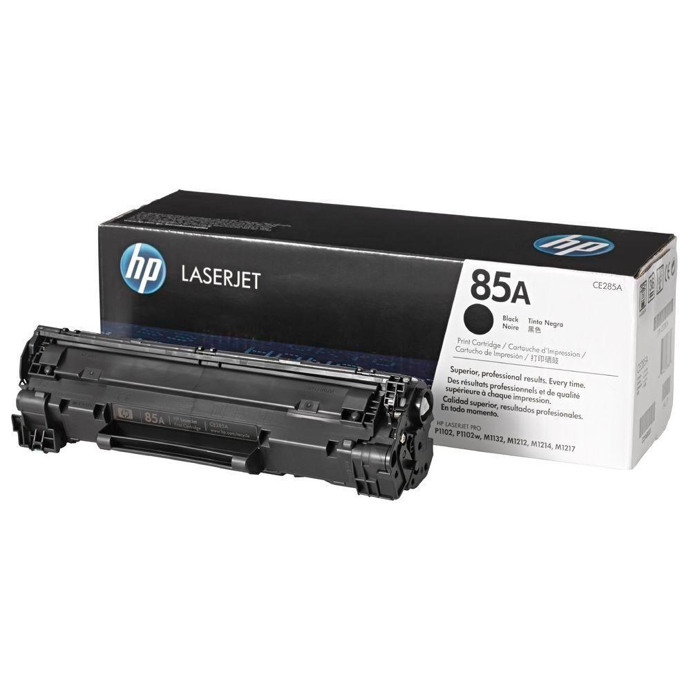 HP 85A Black Original LaserJet Toner - CE285AB 1
