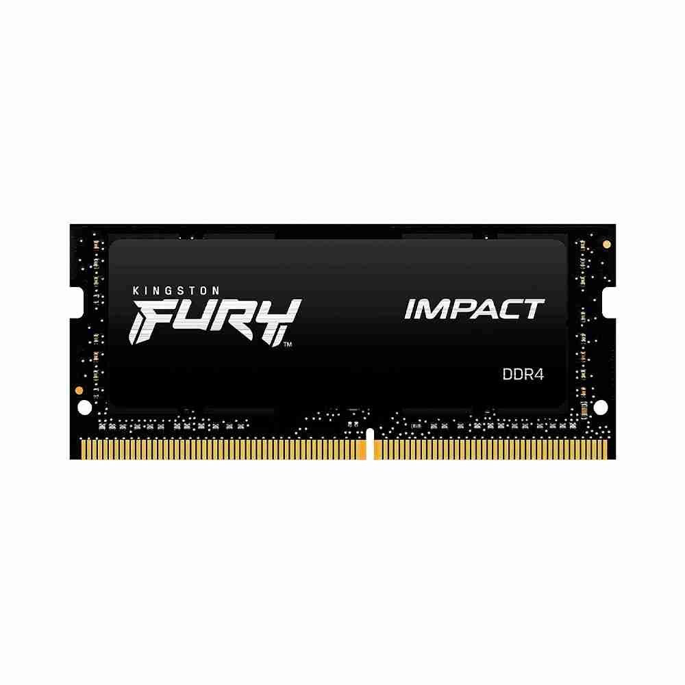 Memoria RAM SODIMM Kingston Fury Impact DDR4 Gamer Color Negro 32GB 3200MHz KF432S20IB/32 1