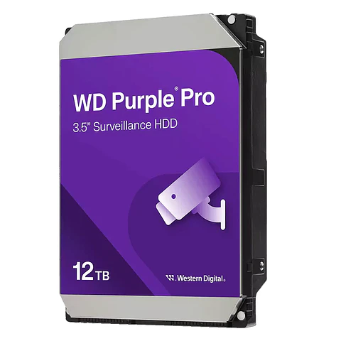 Disco Duro WD 12TB 3,5 SATA 6GB/S Sc HA710 Purple Pro WD122PURP