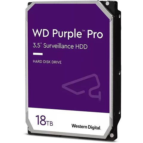 Disco Duro WD 18TB 3,5" SATA 6GB/S Sc HA710 Purple Pro WD181PURP