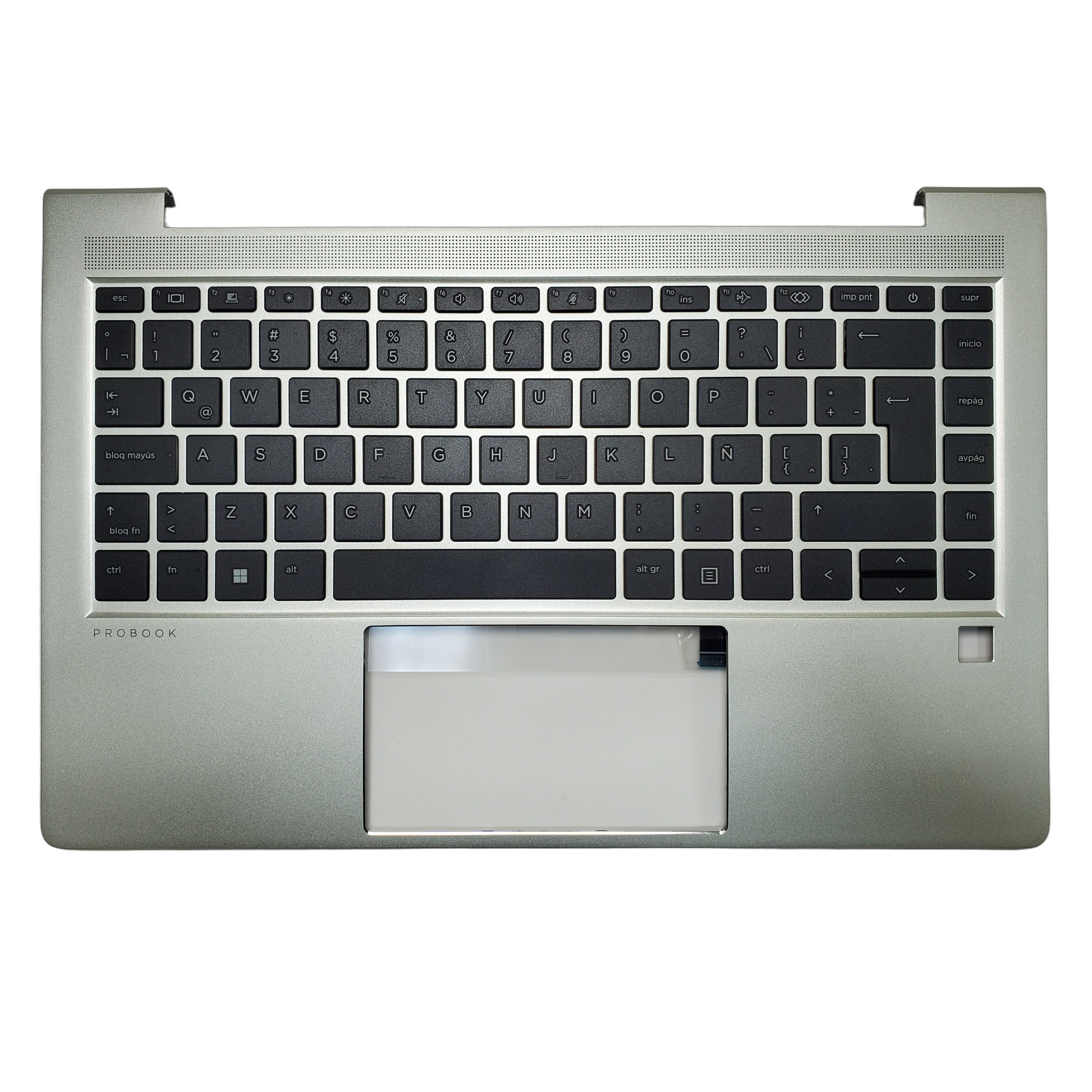 Top Cover con Teclado HP Elitebook 845 G8 Retroiluminado Español Latino Versión con Huella Digital M52492-161 1