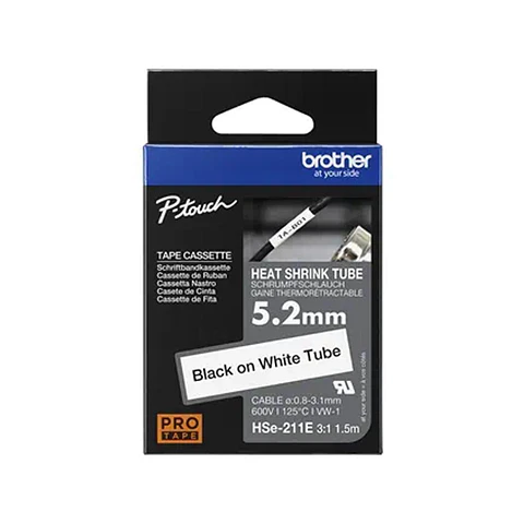 Rotuladora Cinta Brother Termocontraible - HSE211E