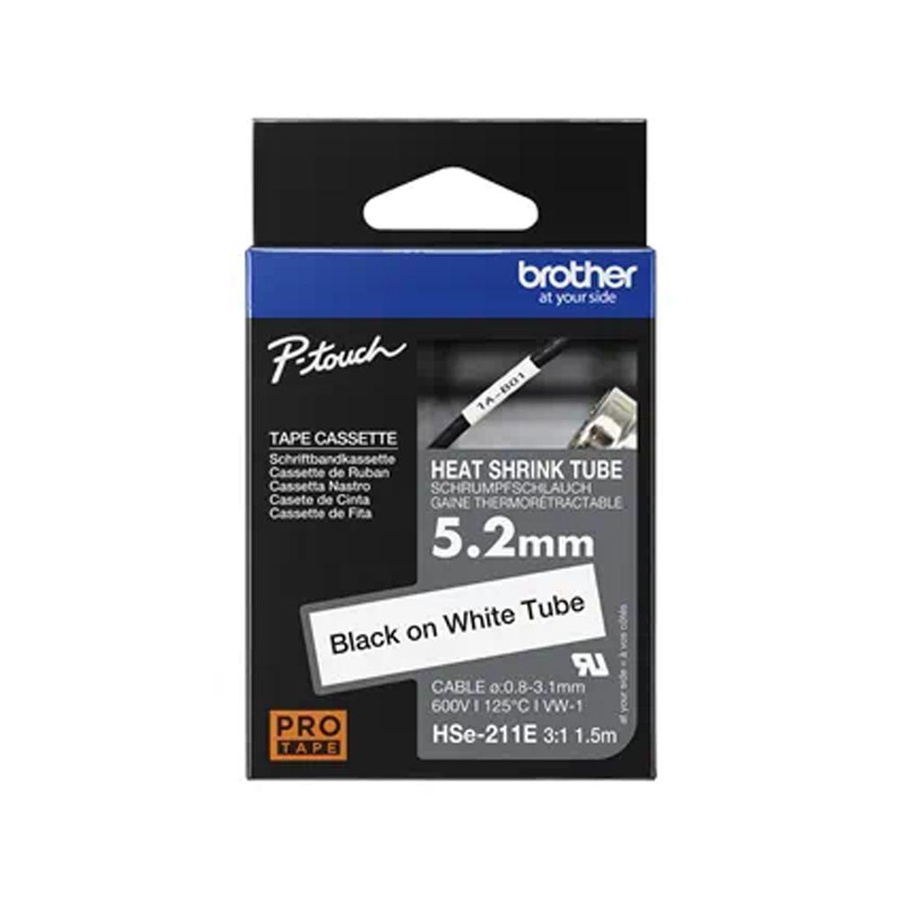 Rotuladora Cinta Brother Termocontraible - HSE211E 1