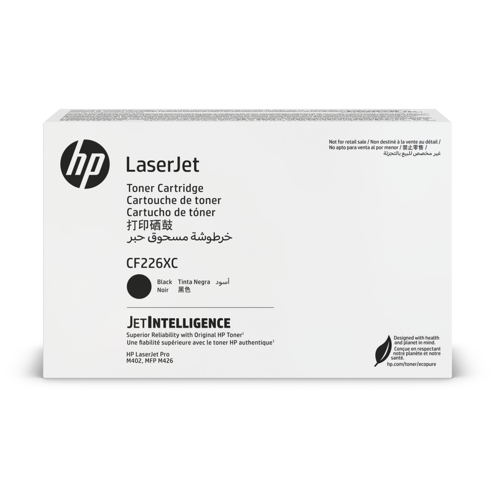 Tóner Negro HP 26X Laserjet CF226X/CF226XC 1