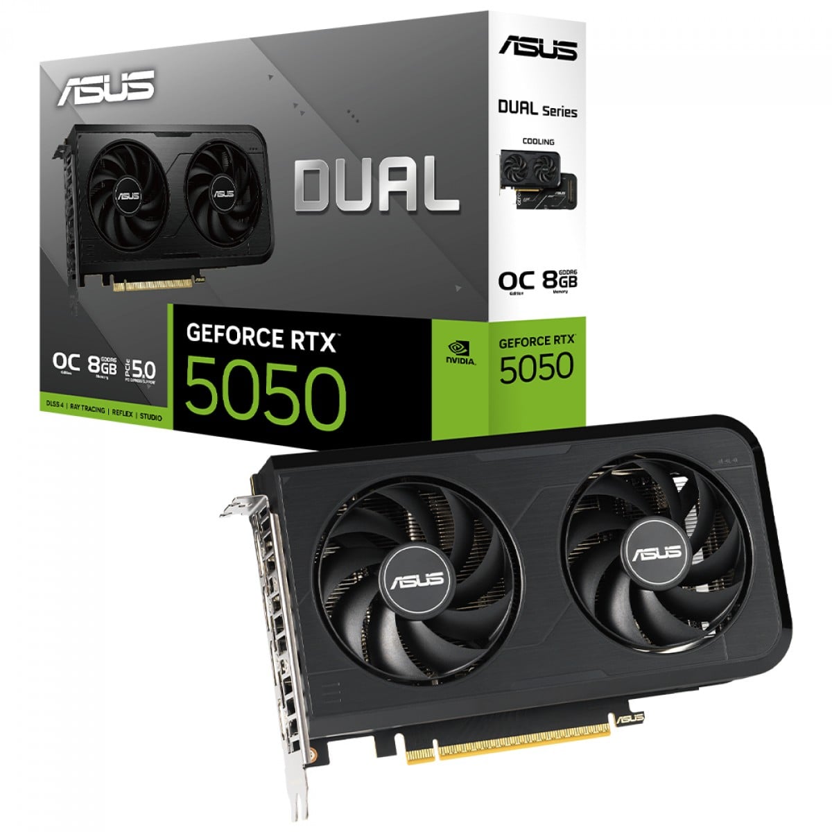 Tarjeta de Video Asus Dual GeForce RTX5050 8GB OC - DUAL-RTX5050-O8G 1