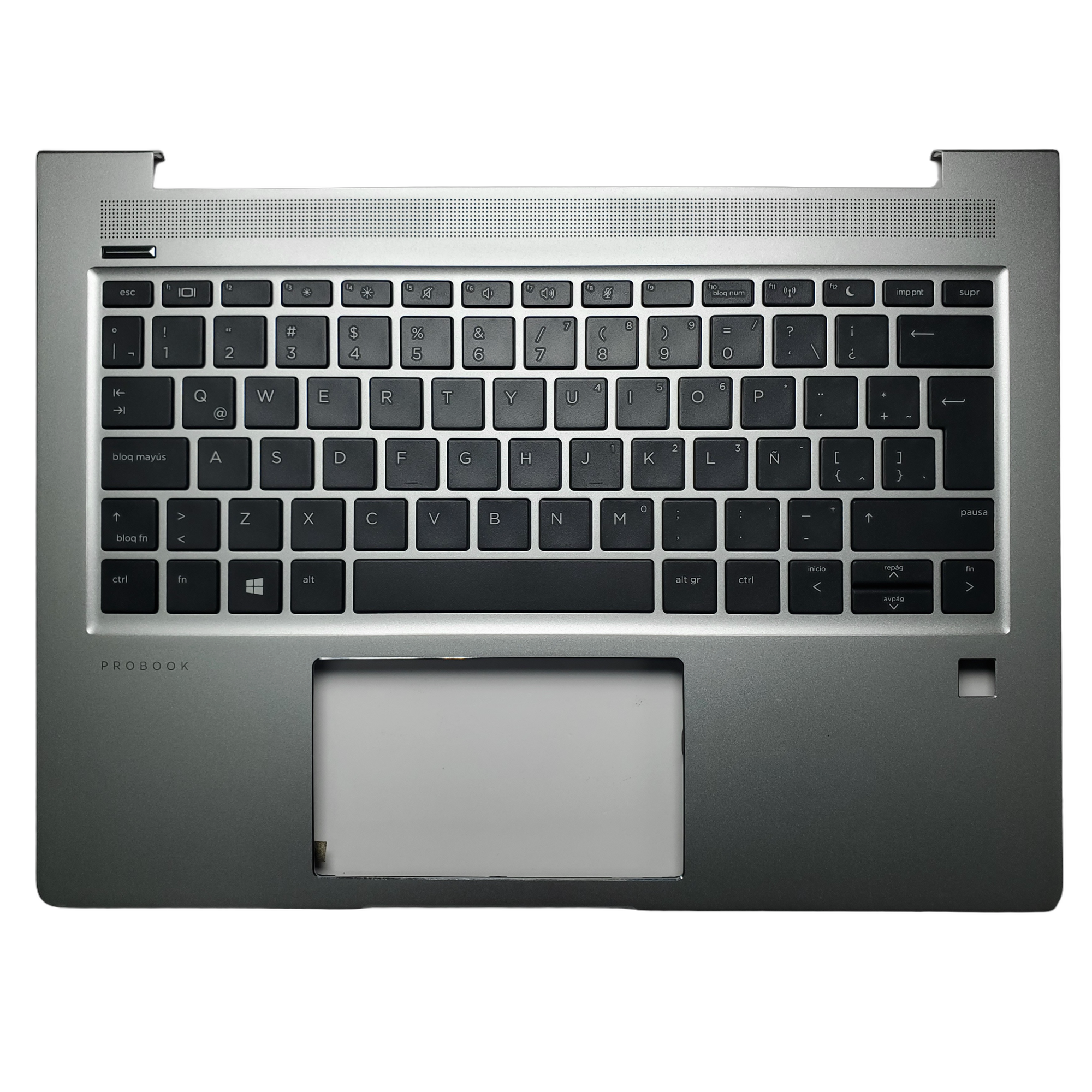 Palmrest con Teclado HP Probook 430 G6 430 G7 Without Backlit Silver L44548-161 1
