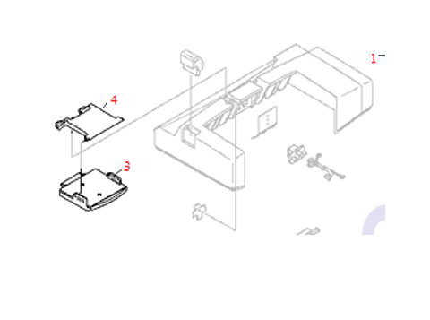 Envelope Feeder Input Tray R RB1-9088