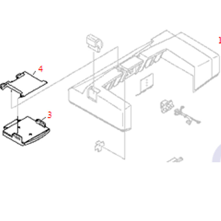 Envelope Feeder Input Tray R RB1-9088 1